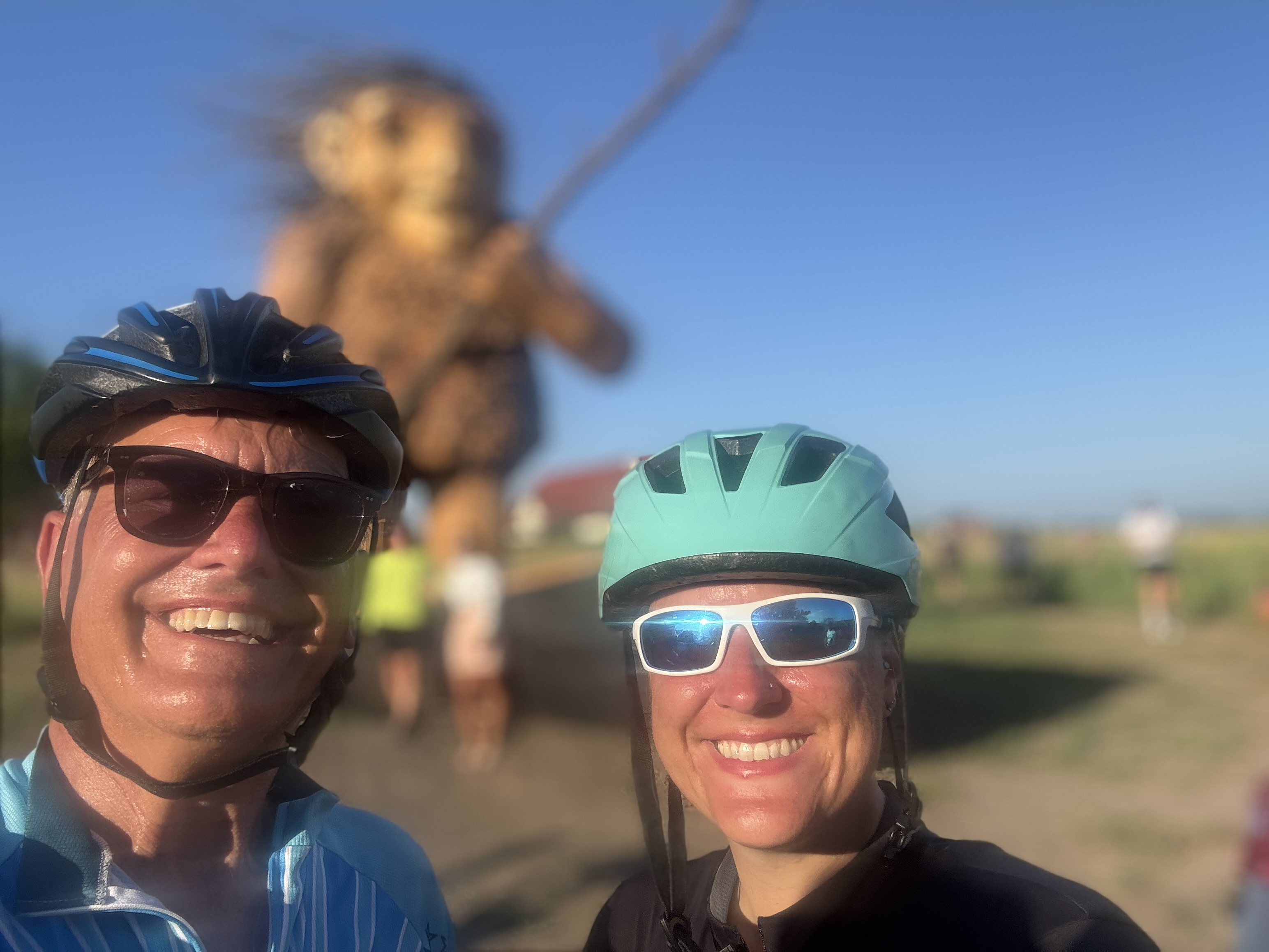 Day 2  Harlan to Guthrie Center.  The heat is still on..